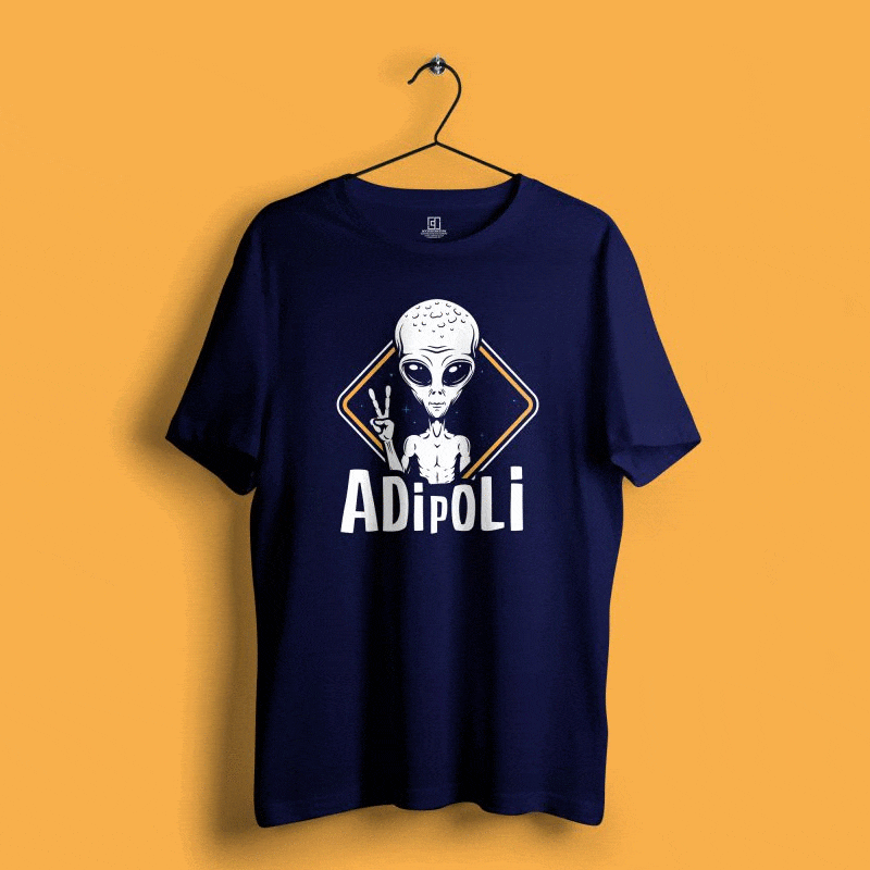 Adipoli T-Shirt Glow in Dark