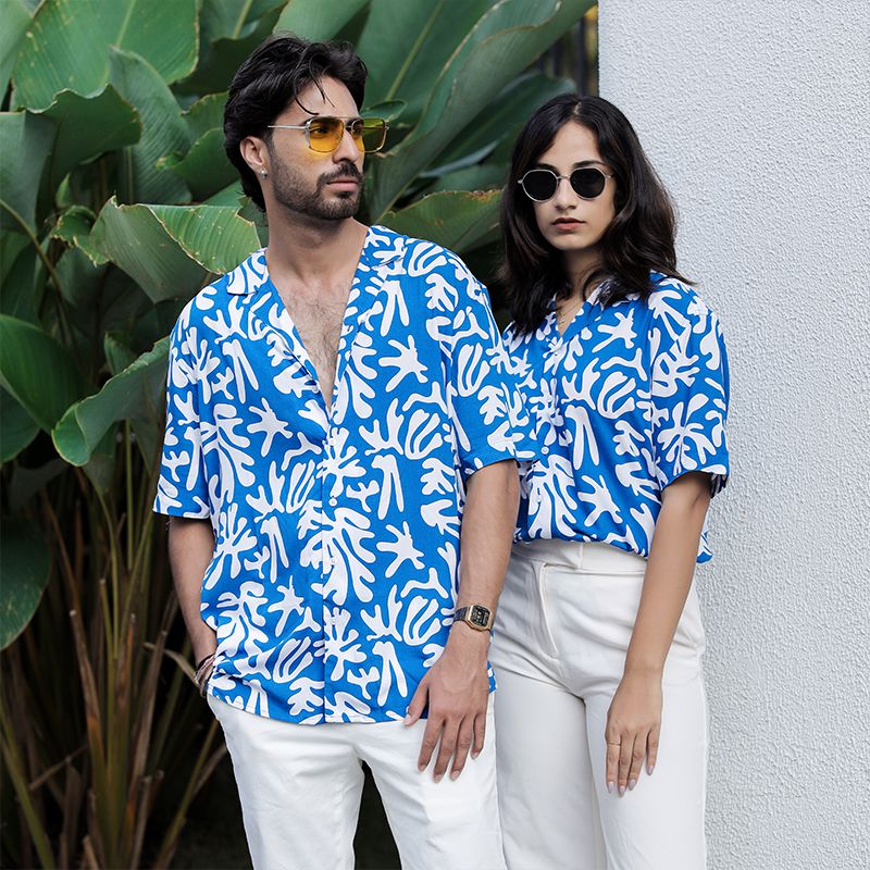 Aloha Combo Couple Shirts - Pack of 2
