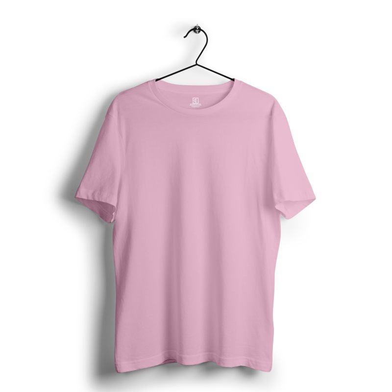 Baby Pink Plain Tshirt - Plus size - Mydesignation