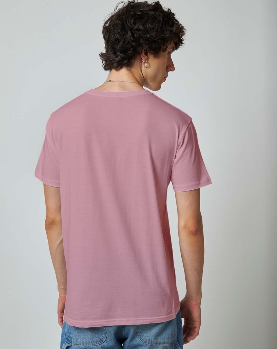 Baby Pink Plain Tshirt - Unisex Comfort Fit - Mydesignation