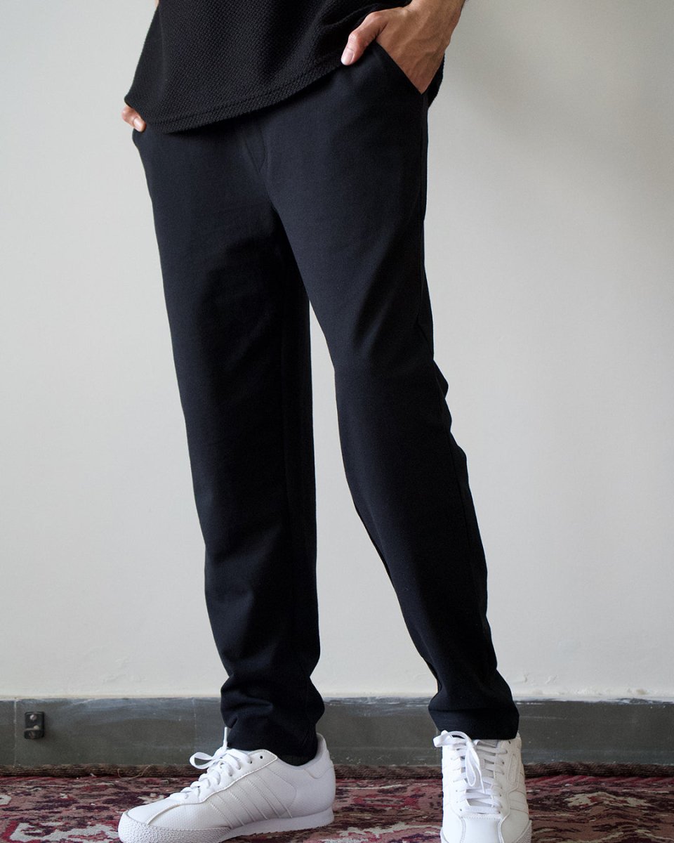 Black Everyday Pants - Premium Cotton - Mydesignation