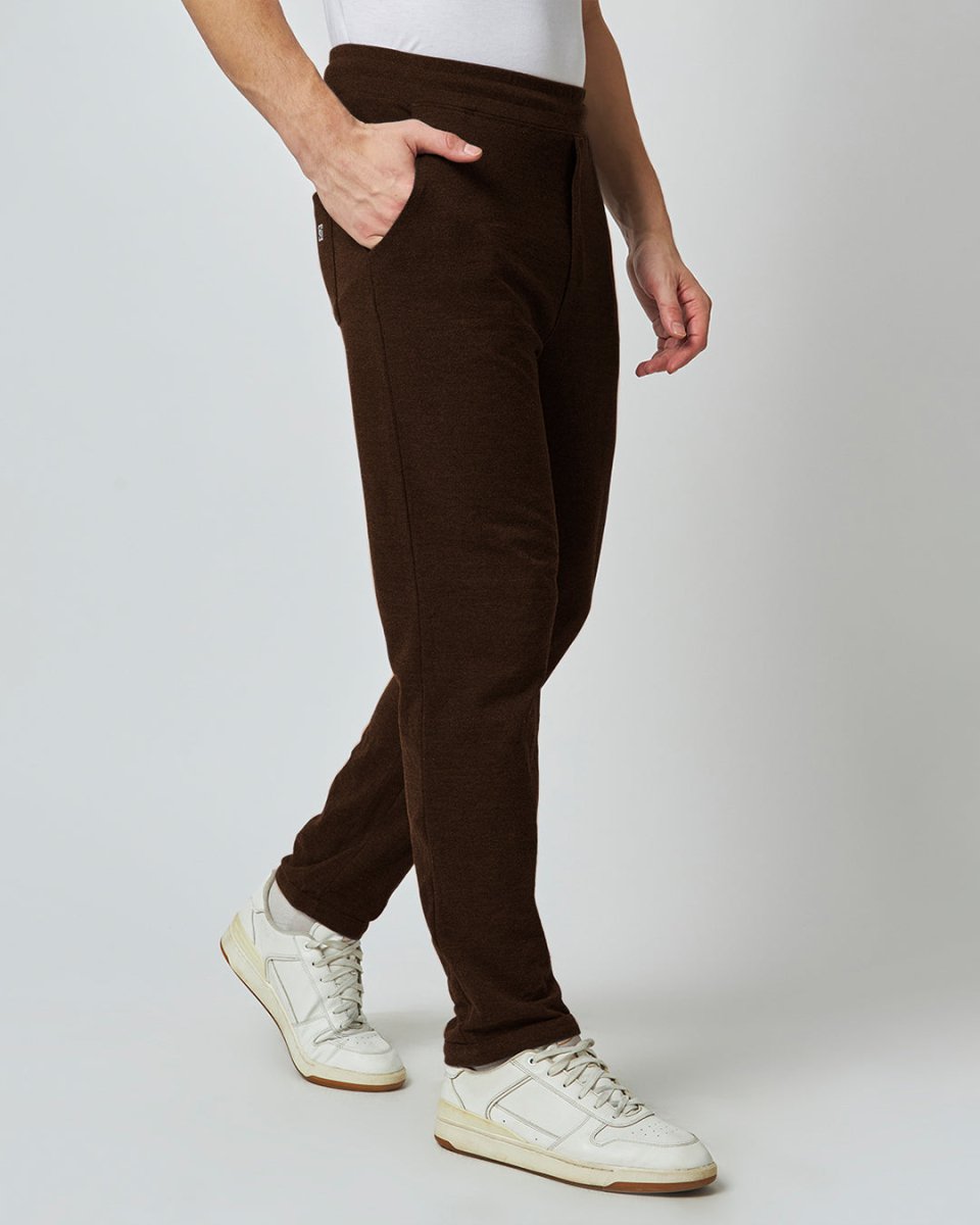 Coffee Brown Everyday Pants - Premium Cotton - Mydesignation