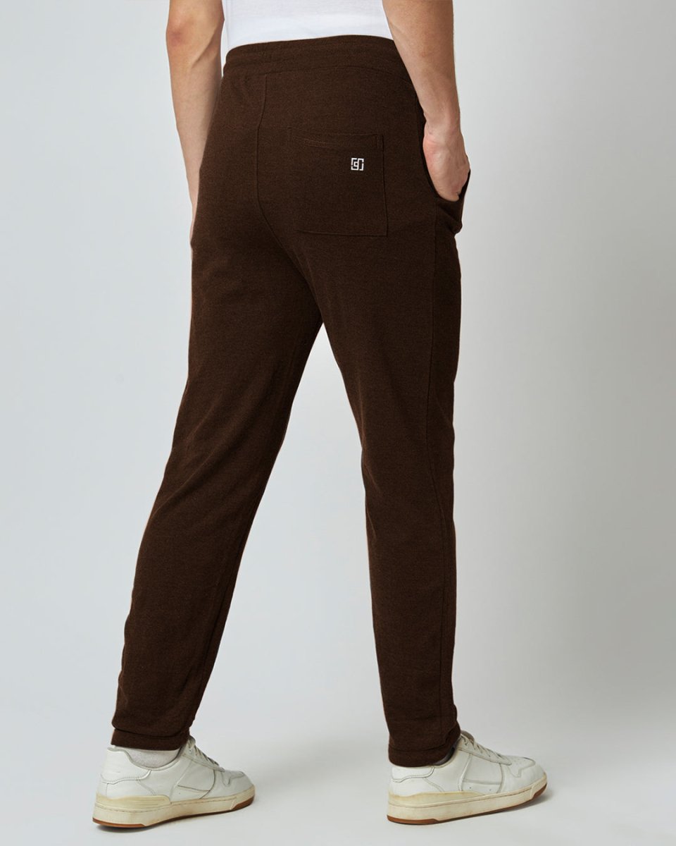 Coffee Brown Everyday Pants - Premium Cotton - Mydesignation