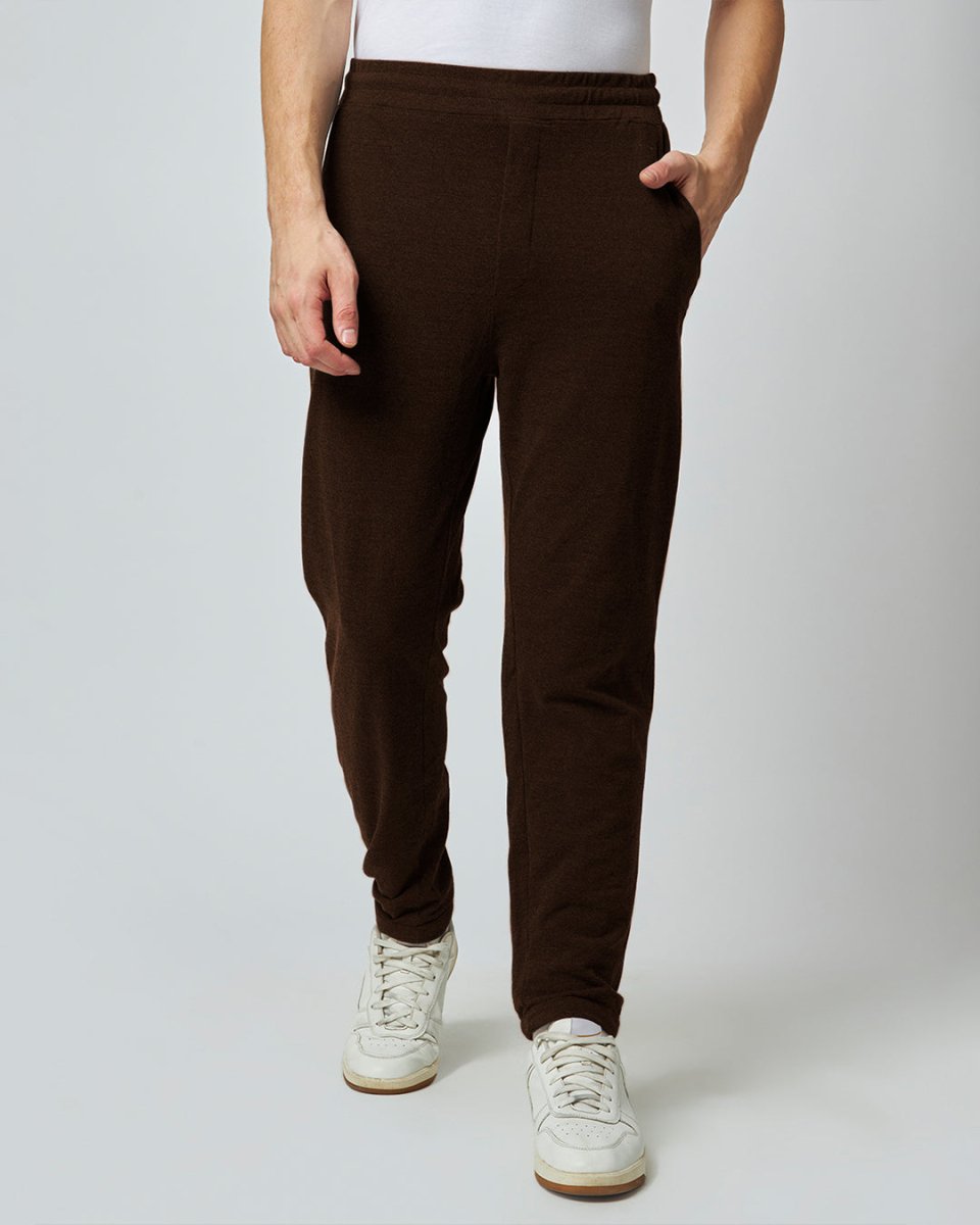 Coffee Brown Everyday Pants - Premium Cotton - Mydesignation