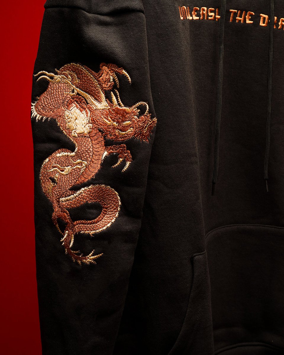 Dragon Hoodie - Embroidered - Mydesignation