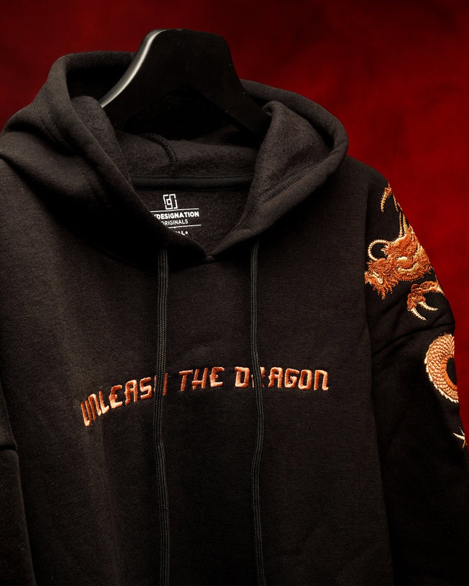 Dragon Hoodie - Embroidered - Mydesignation