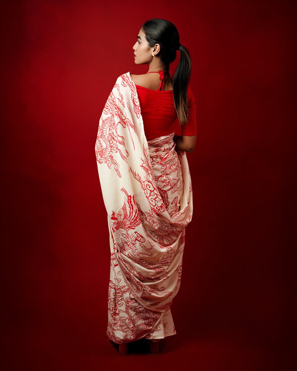 Dragon Saree - Mydesignation