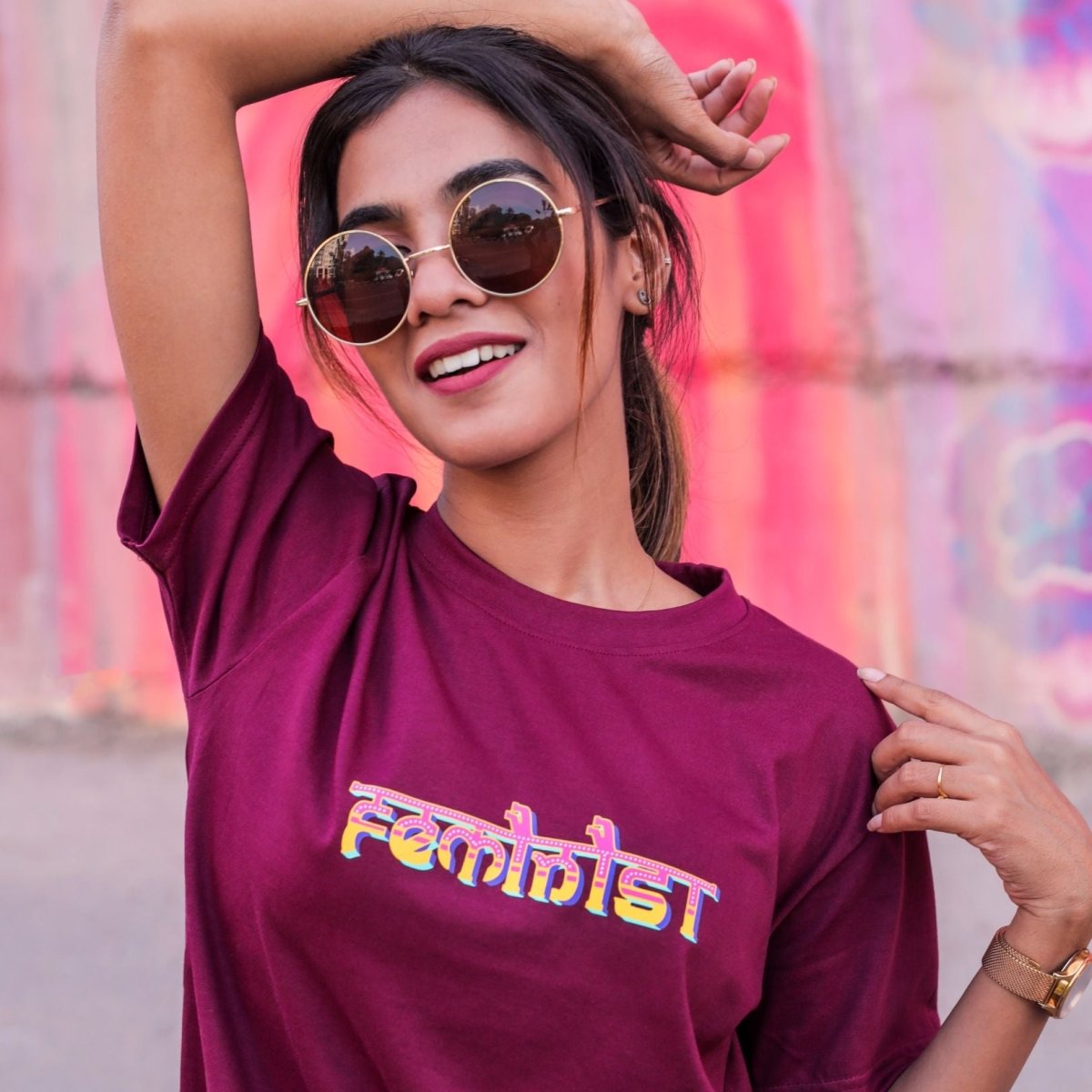 Feminist Print T-Shirt - Mydesignation