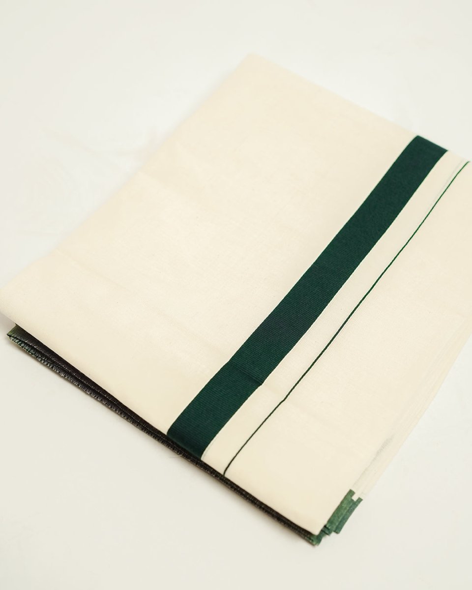 Green Panel - Dhothi Classic Combo - Mydesignation