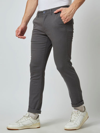 Grey Chino Pants for Men - Mydesignation