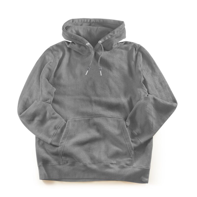 Grey Melange Basic Hoodie - Unisex Hooded Sweatshirt - Mydesignation