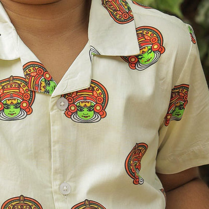 Kathakali Kids Shirt Boy - Mydesignation