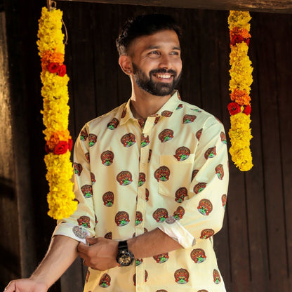 Kathakali Theyyam Combo Shirts (Men) - Mydesignation