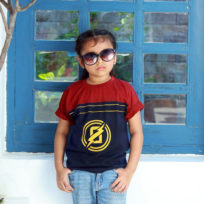 Kids Superhero Tshirt - Minnal Murali Official Merchandise - Mydesignation