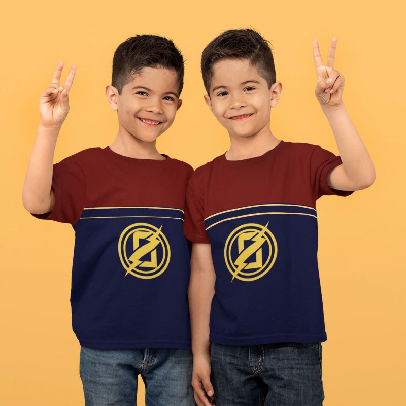 Kids Superhero Tshirt - Minnal Murali Official Merchandise