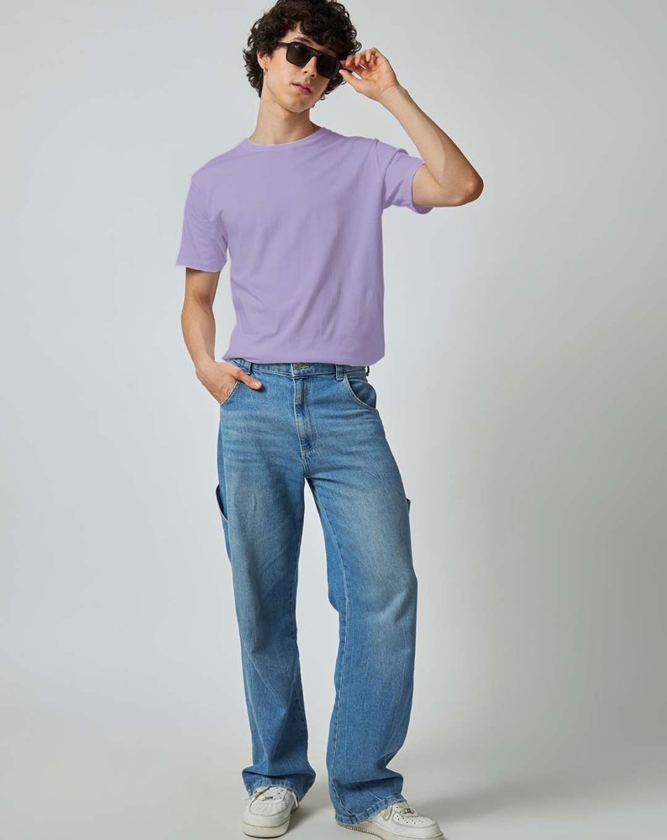 Lavender Plain Tshirt - Unisex Comfort Fit - Mydesignation