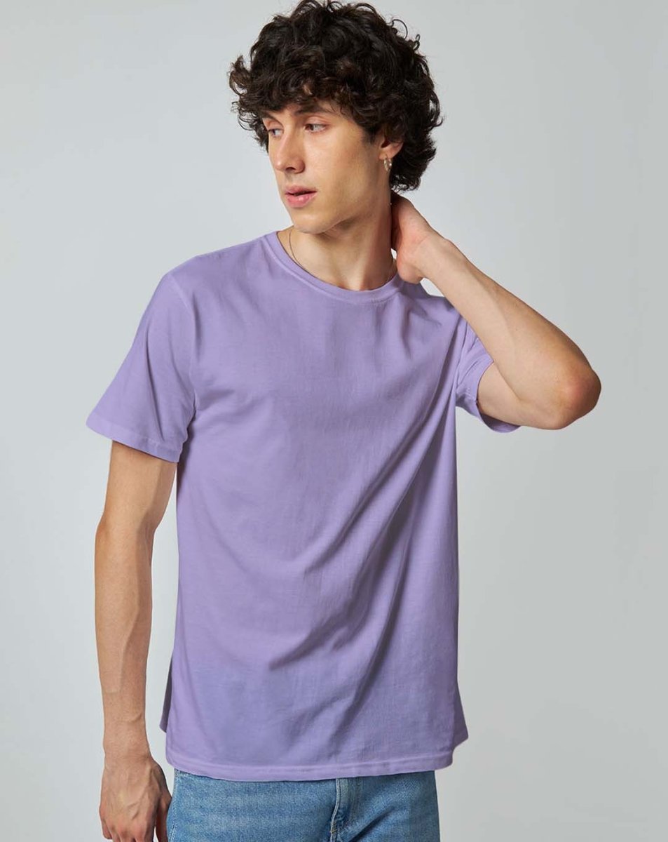 Lavender Plain Tshirt - Unisex Comfort Fit - Mydesignation