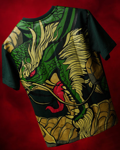 Mythical Dragon Oversized T-shirt - Mydesignation