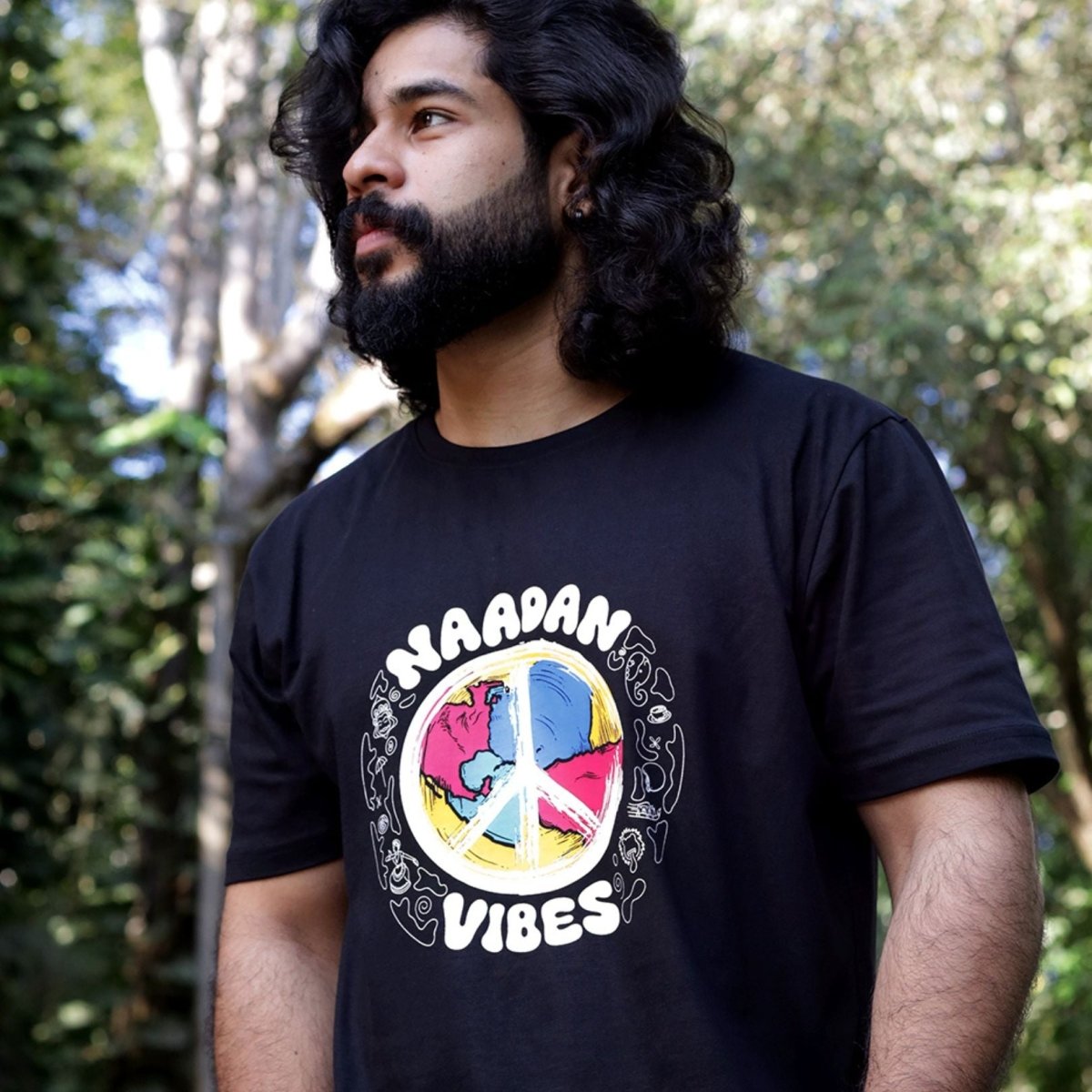 Naadan Vibes Printed T-Shirt (Men)