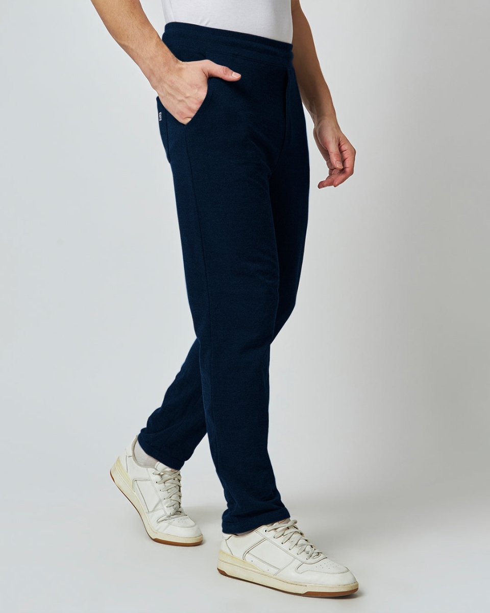 Navy Blue Everyday Pants - Premium Cotton - Mydesignation