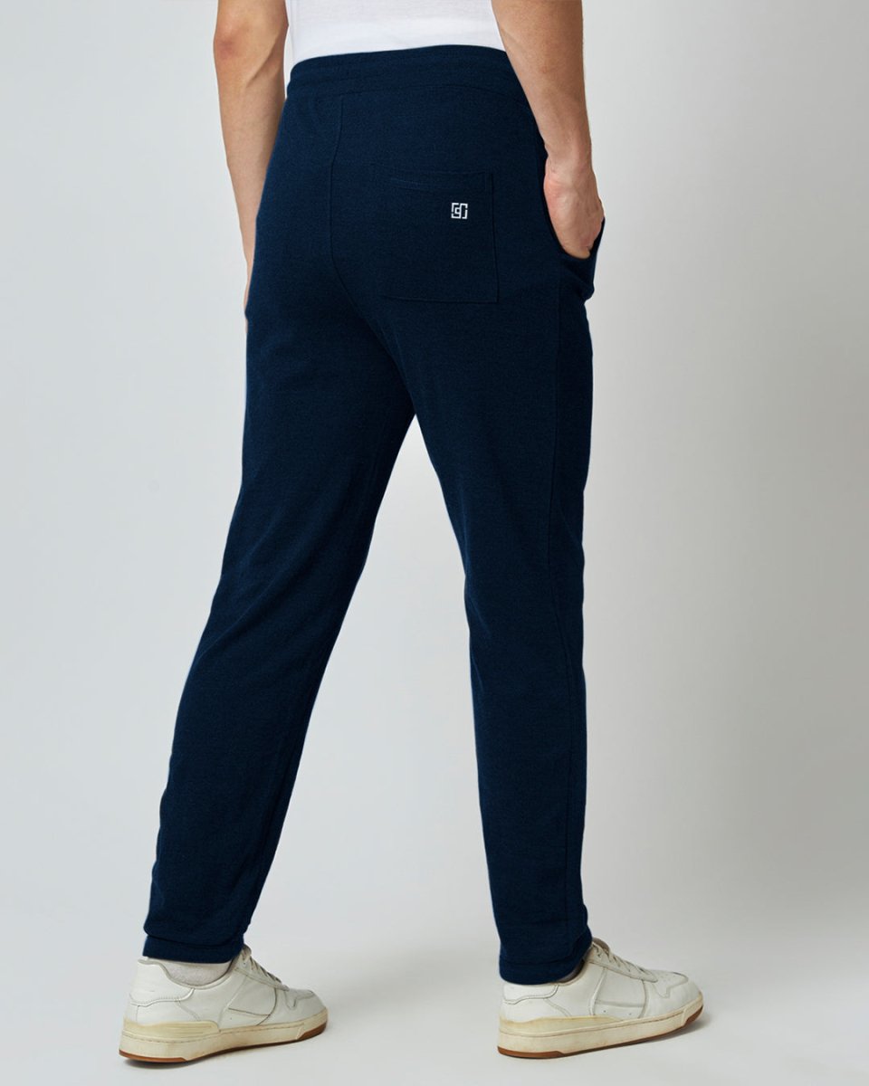 Navy Blue Everyday Pants - Premium Cotton - Mydesignation