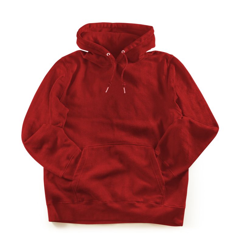 Red Basic Hoodie - Unisex Hooded Sweatshirt - Mydesignation