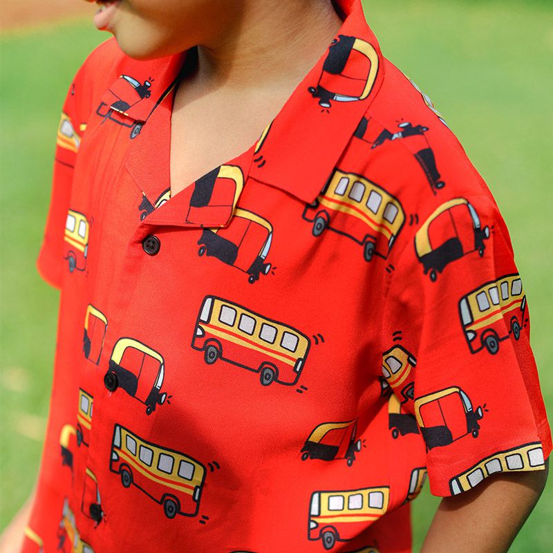 Rickshaw Pattern Kids (child) Shirt