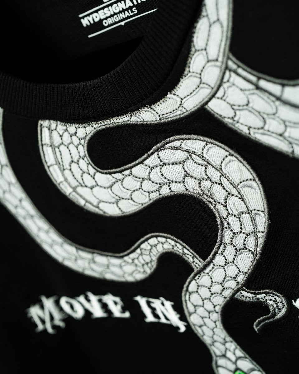 Snake Embroidered - Mydesignation