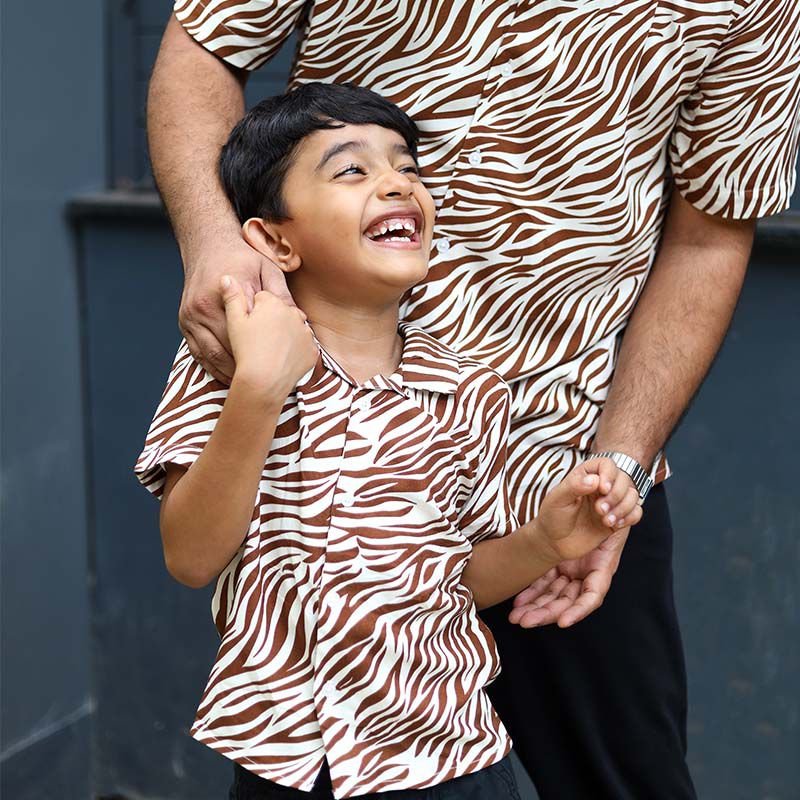 Snow Tiger Combo Shirt Parent and Kid - Mydesignation