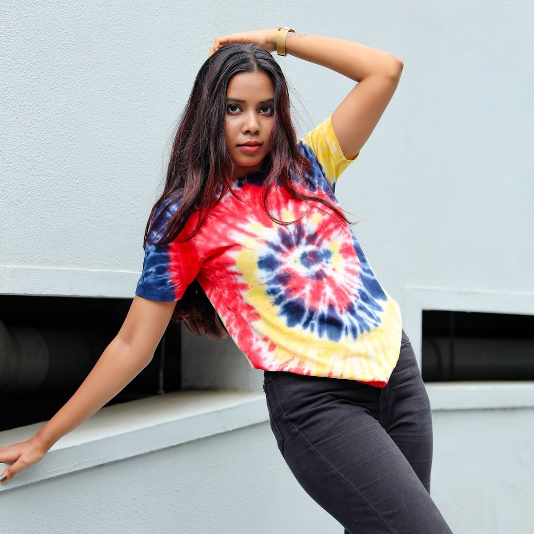 Spiral Tie Dye T Shirt- Mydesignation