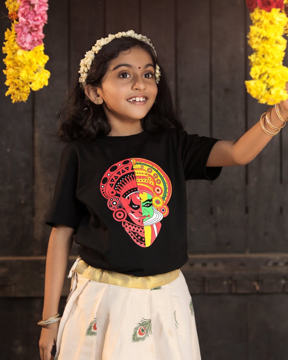 Theyyam Kids Tshirt - Mydesignation