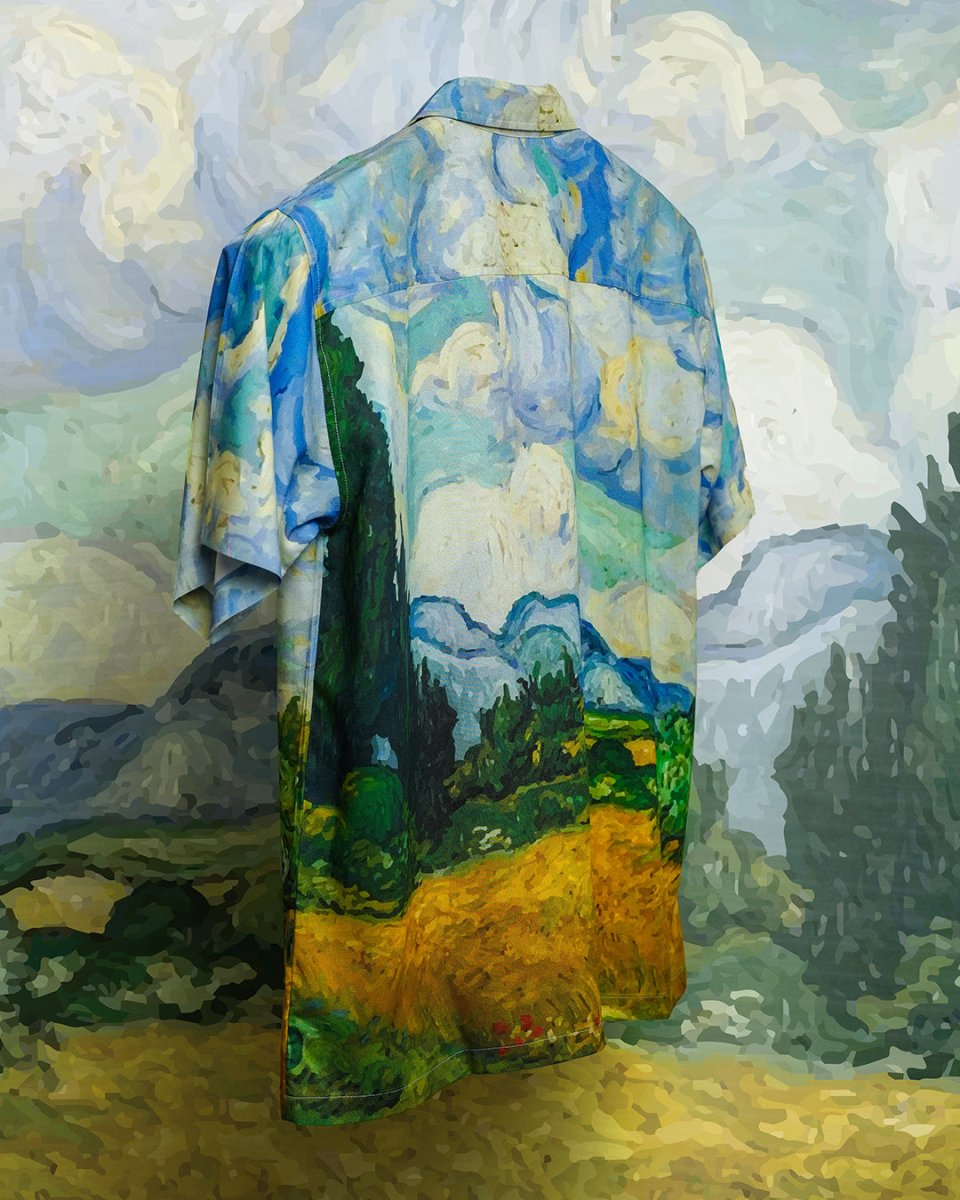 Van Gogh | Womens Oversized Shirt - Mydesignation