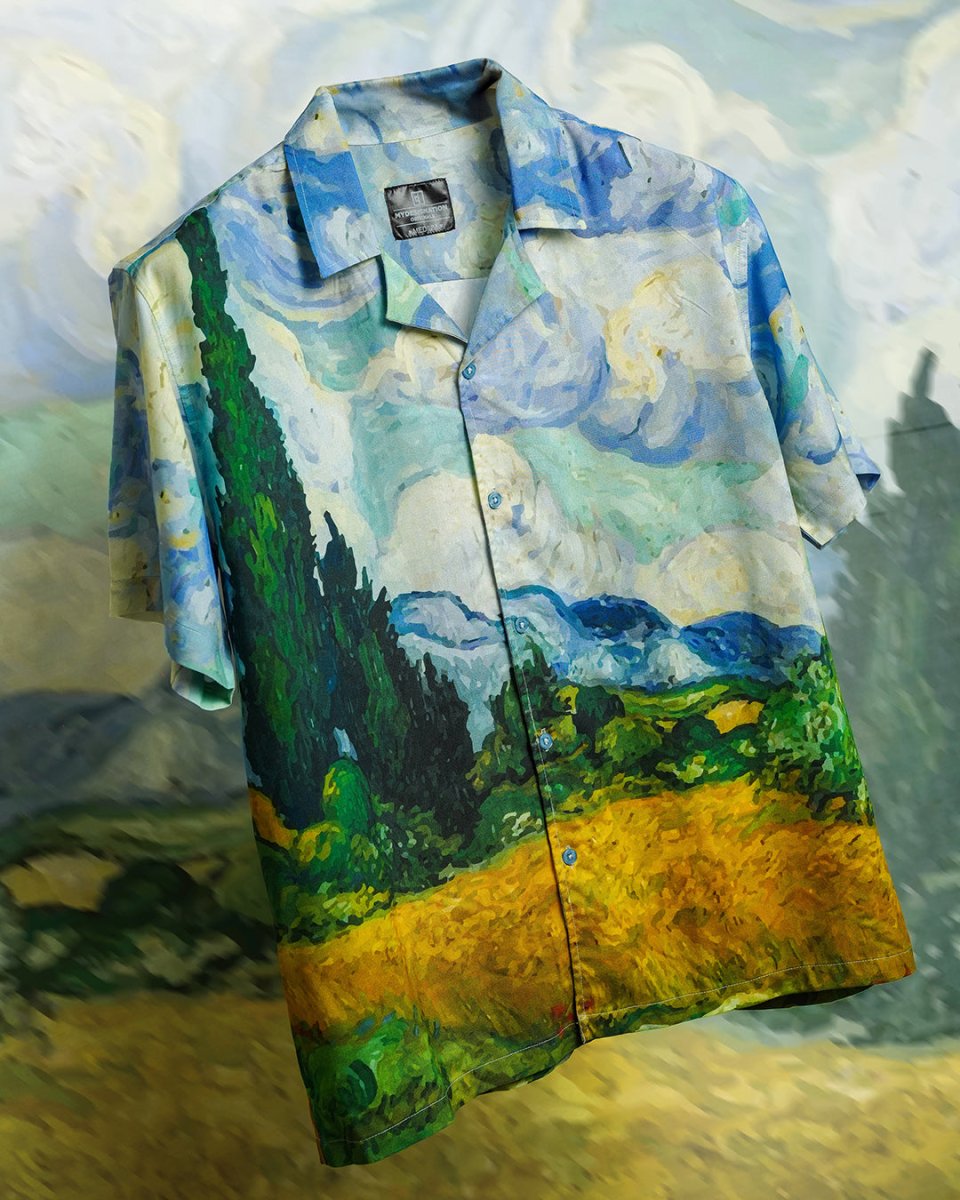 Van Gogh | Womens Oversized Shirt - Mydesignation