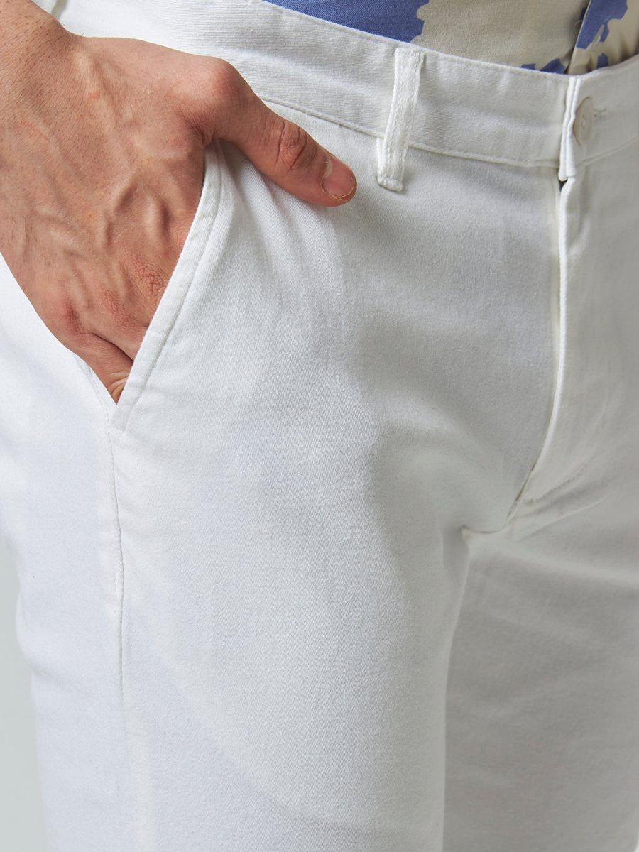White Chino Pants Male (Mens)- Mydesignation
