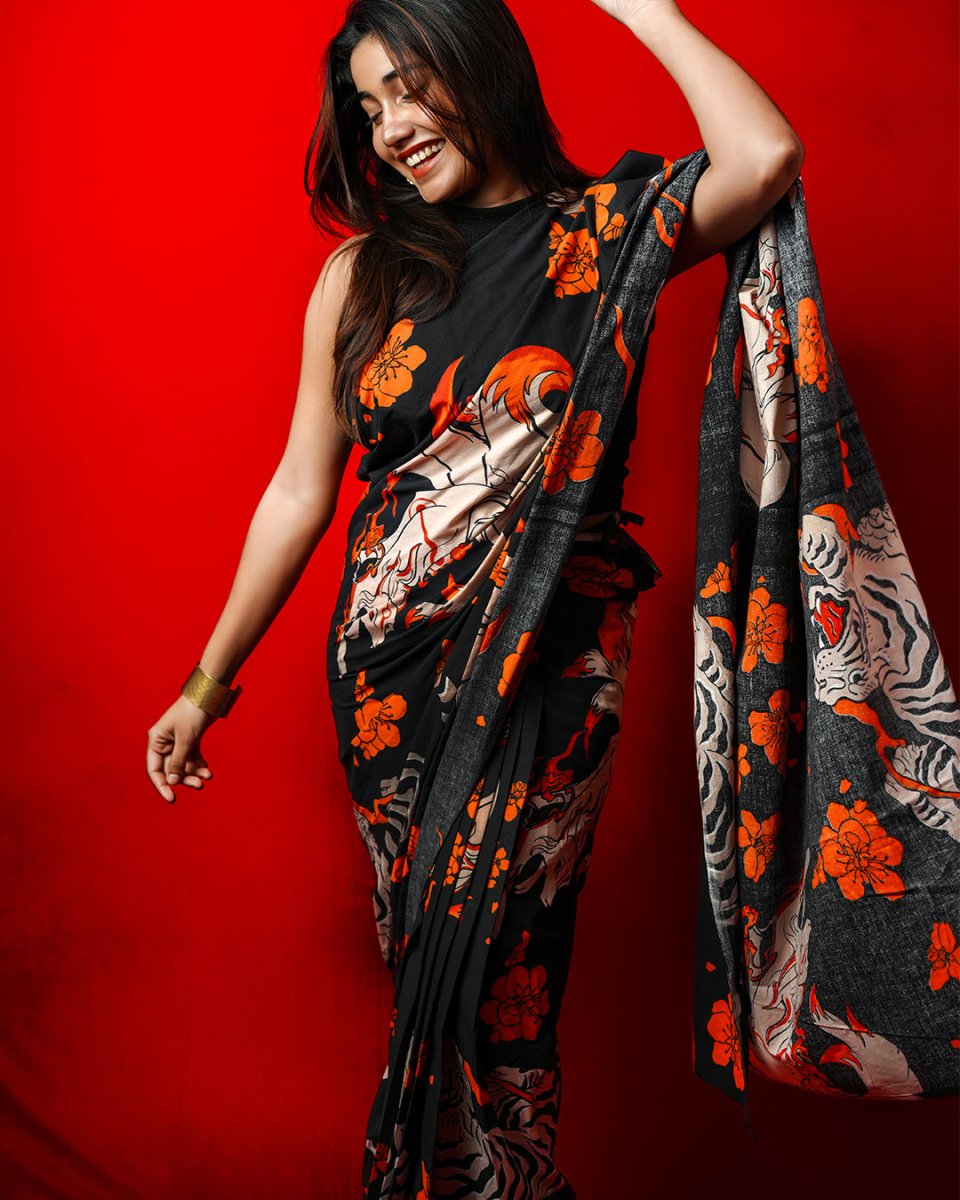 Wildflower Saree - Mydesignation