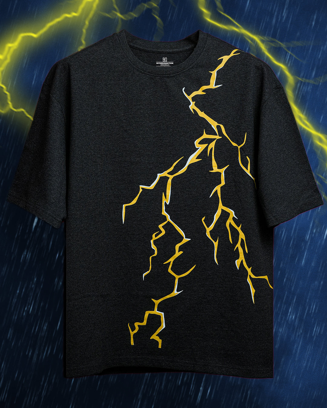 Oversized Fit Greek Mythology God Zeus Tshirt with it&